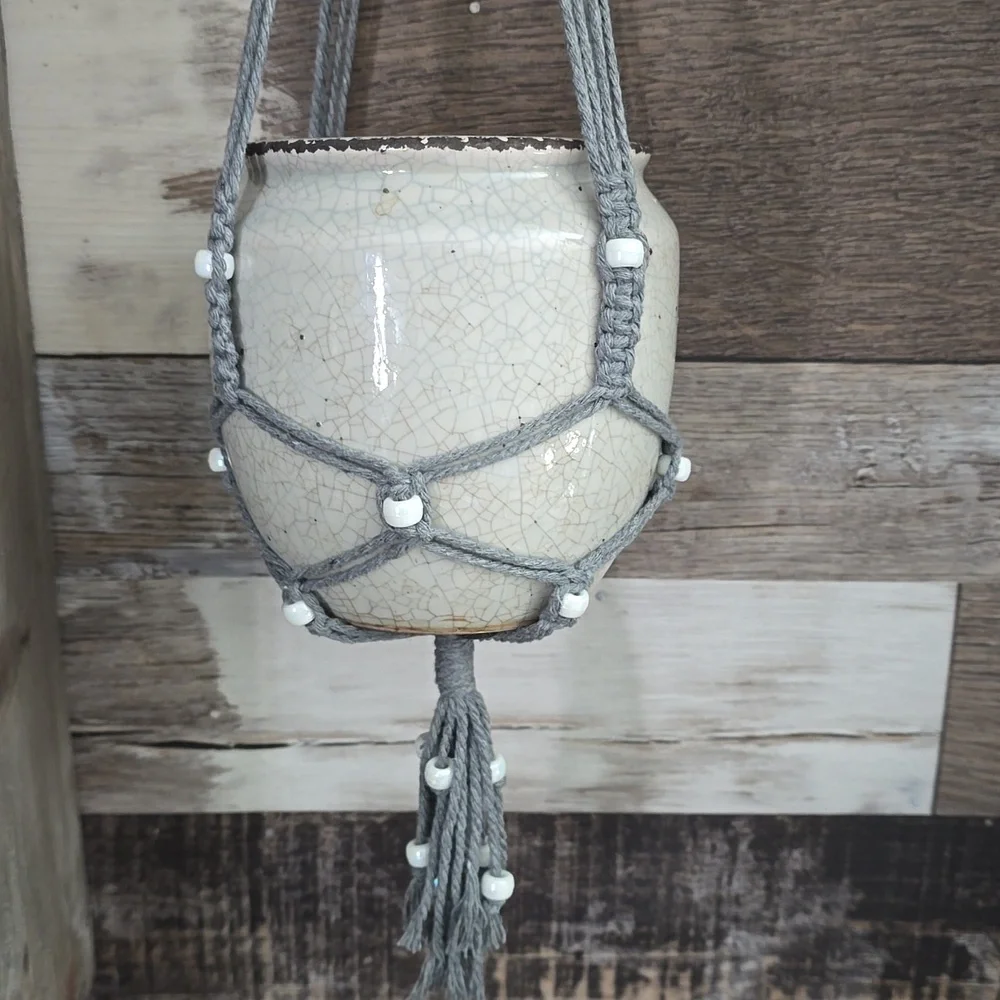 Handmade Plant Hanger - Picture 2 of 3